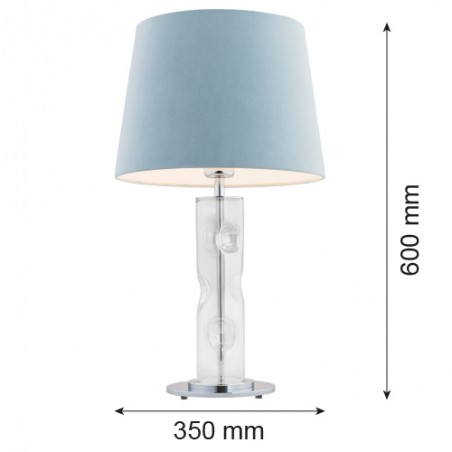 NANCY 3844 lampa stołowa 1 pł.  Argon