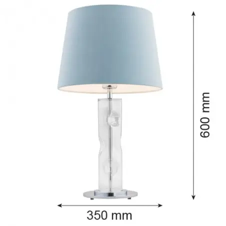NANCY 3844 lampa stołowa 1 pł. Argon