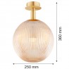 PALOMA 8514 kinkiet / plafon 1 pł., wiekszy Argon