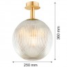PALOMA 8518 kinkiet / plafon 1 pł., wiekszy Argon
