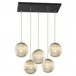 PALOMA 2189 lampa wisząca 5 pł. Argon
