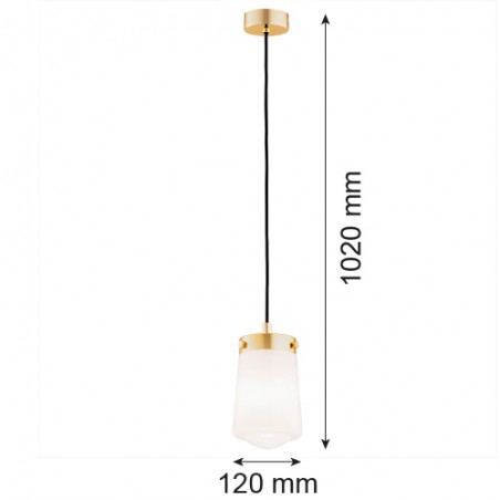 PASADENA 8004 lampa wisząca 1 pł. Argon