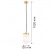 PASADENA 8004 lampa wisząca 1 pł. Argon
