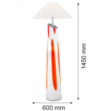 POLONIA 6176 lampa podłogowa 3 pł. Argon