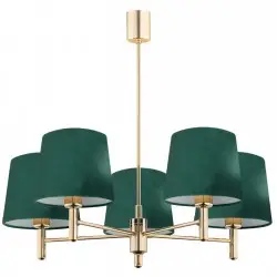 PONTE PLUS 2145 żyrandol 5 pł. Argon