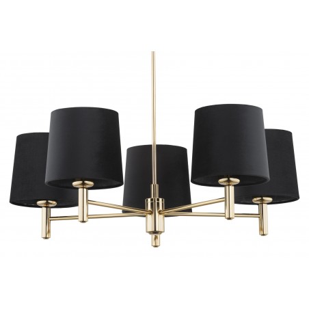 PONTE PLUS 2107 żyrandol 5 pł. Argon