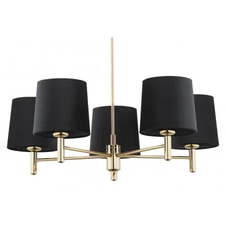 PONTE PLUS 2107 żyrandol 5 pł. Argon