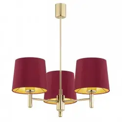 PONTE PLUS 6266 żyrandol 3 pł. Argon