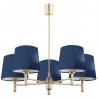 PONTE 2086 lampa wisząca 5 pł. Argon