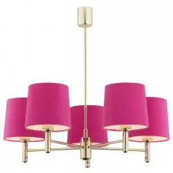 PONTE 2089 lampa wisząca 5 pł. Argon