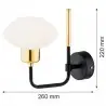 RAVELLO 8032 kinkiet 1 pł. Argon