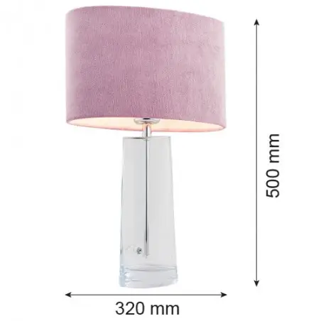 PRATO 3841 lampa stołowa 1 pł. Argon