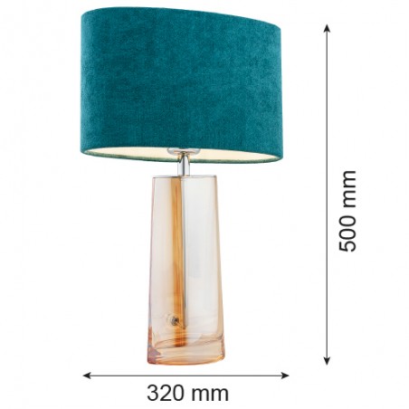 PRATO 3842 lampa stołowa 1 pł.  Argon