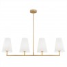 SAFIANO 1828 lampa wisząca 4 pł. Argon