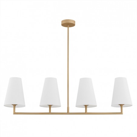 SAFIANO 1828 lampa wisząca 4 pł. Argon