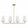 SAFIANO 1828 lampa wisząca 4 pł. Argon