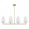 SAFIANO 1828 lampa wisząca 4 pł. Argon