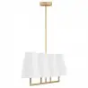 SAFIANO 1828 lampa wisząca 4 pł. Argon