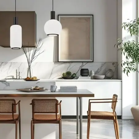 SAGUNTO PLUS 8563 lampa wisząca 1 pł. Argon