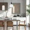 SAGUNTO PLUS 8563 lampa wisząca 1 pł. Argon