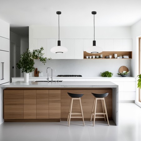 SAGUNTO PLUS 8565 lampa wisząca 1 pł. Argon