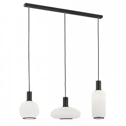 SAGUNTO PLUS 6324 lampa wisząca 3 pł. na listwie Argon