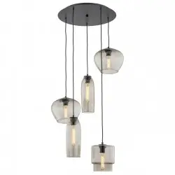 SERAFINO 2080 lampa wisząca 5 pł. Argon