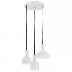 SINES 1468 lampa wisząca 3 pł. na okrągłej podsufitce Argon