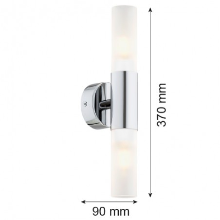 TAYLOR 7204 kinkiet 2 pł. Argon