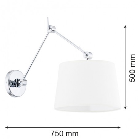 ZAKYNTOS 3545 kinkiet 1 pł. Argon