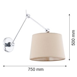 ZAKYNTOS 3546 kinkiet 1 pł. Argon