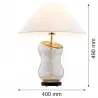 VENETO 8036 lampa stołowa 1 pł. Argon