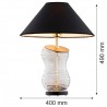 VENETO 8037 lampa stołowa 1 pł. Argon