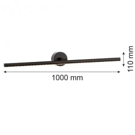 MIRIAM 8600 kinkiet 1 pł. L Argon