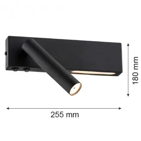 JASPER 1035 kinkiet 2 pł. Argon