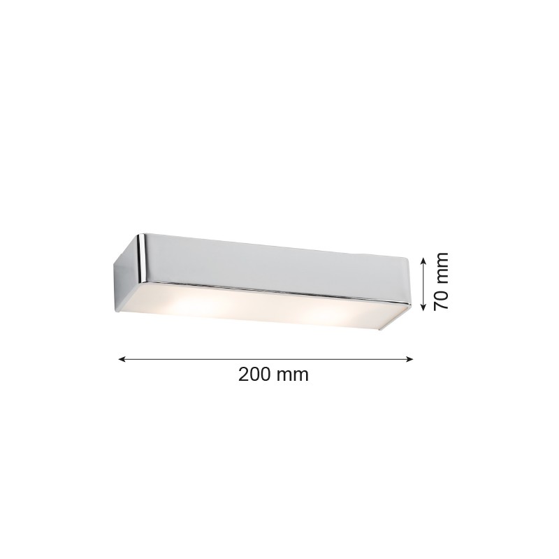 RODAN  3076 kinkiet 1 pł. mały Argon