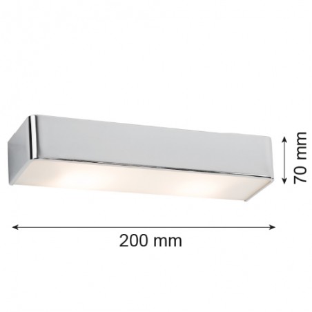 RODAN  3076 kinkiet 1 pł. mały Argon
