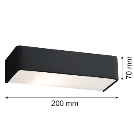 RODAN  3079 kinkiet 1 pł. mały Argon