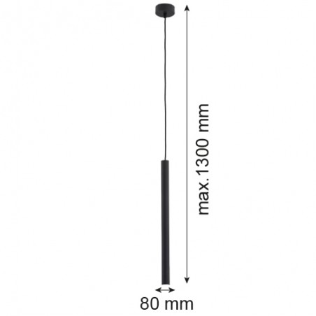 ETNA PLUS 8067 lampa wisząca 1 pł. Argon