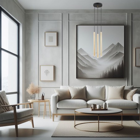 SICILIA PLUS 6191 lampa wisząca 3 pł. Argon