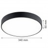 TIAMO 8348 plafon LED Argon