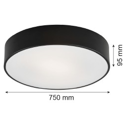 DARLING 2536 plafon 6 pł. XXL Argon