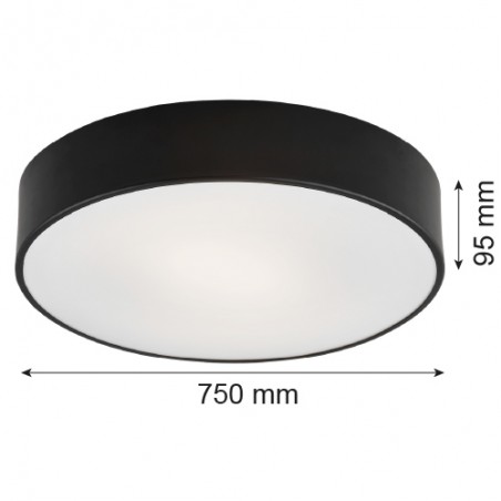 DARLING 2536 plafon 6 pł. XXL Argon