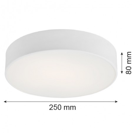 DARLING  3082 plafon 2 pł. mały Argon