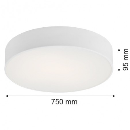 DARLING 2534 plafon 6 pł. XXL Argon