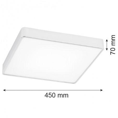 ONTARIO LED 3574 plafon duży led Argon