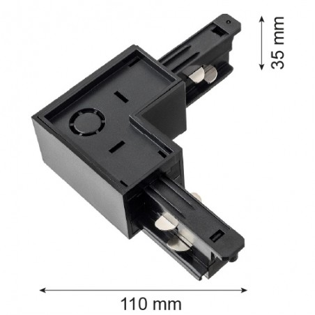 ARGON T-RACK SYSTEM ŁĄCZNIK L PRAWY 4670 łącznik L prawy (kąt prosty) Argon