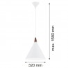 KEGEL 8631 lampa wisząca 1 pł. L Argon