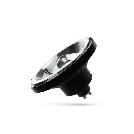 ŻARÓWKA GU10 LED AR 111 12 V KOLOR CZARNY 4000K ŹRÓDŁO ŚWIATŁA AR 111 DO KOLEKCJI CLEVLAND, GARLAND, OLIMP PLUS, RODOS P