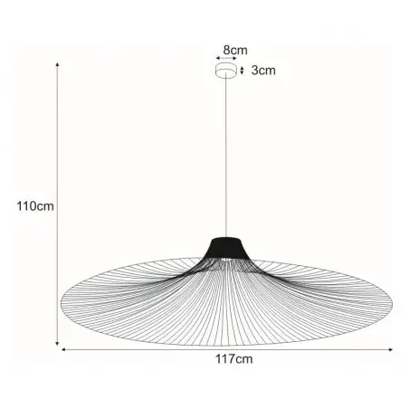 Lampa wisząca KP-09 z serii DOT Kaja Lighting